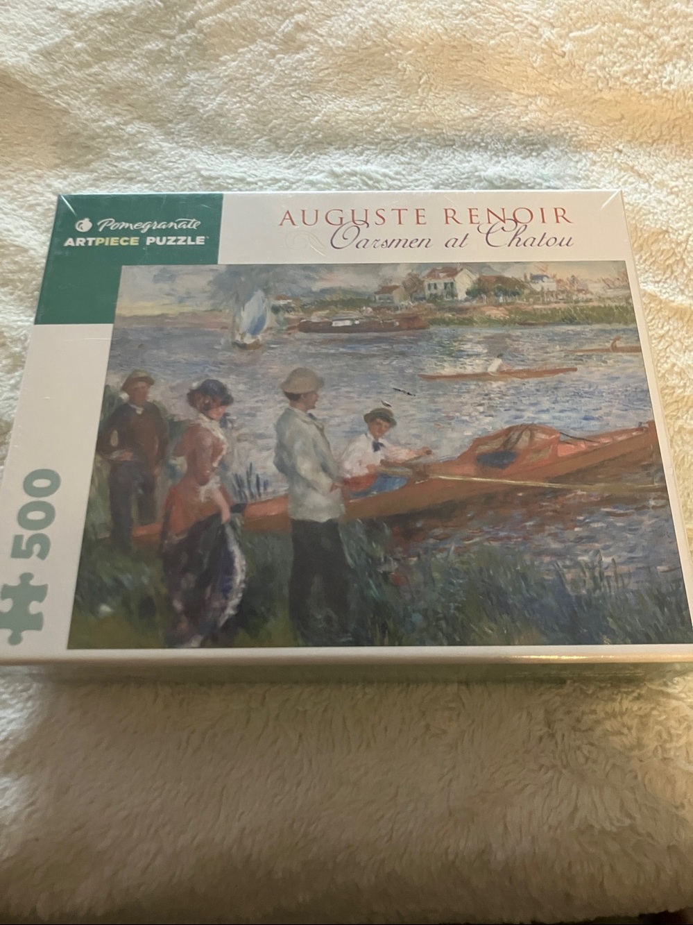 500-Piece Auguste Renoir 'Oarsmen at Chatou' Art Puzzle